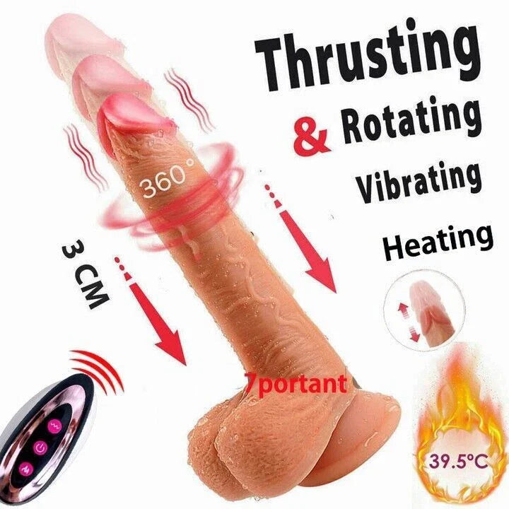 Dildo With Remote Vibrator
