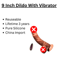 Dildo With Remote Vibrator