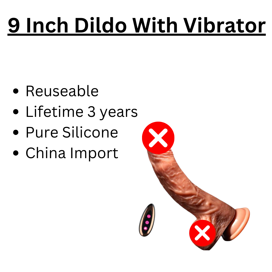 Dildo With Remote Vibrator