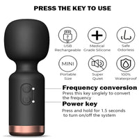 Silicon Portable premium Quality mini massager