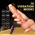 Dildo With Remote Vibrator
